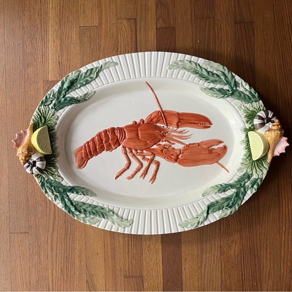 Fitz and Floyd Other - VINTAGE and RARE Fitz & Floyd Market lobster platter.
